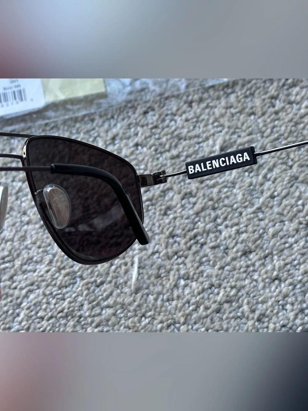 💄Balenciaga BB0115S Aviator Tinted Sunglasses w/ Tags UNISEX